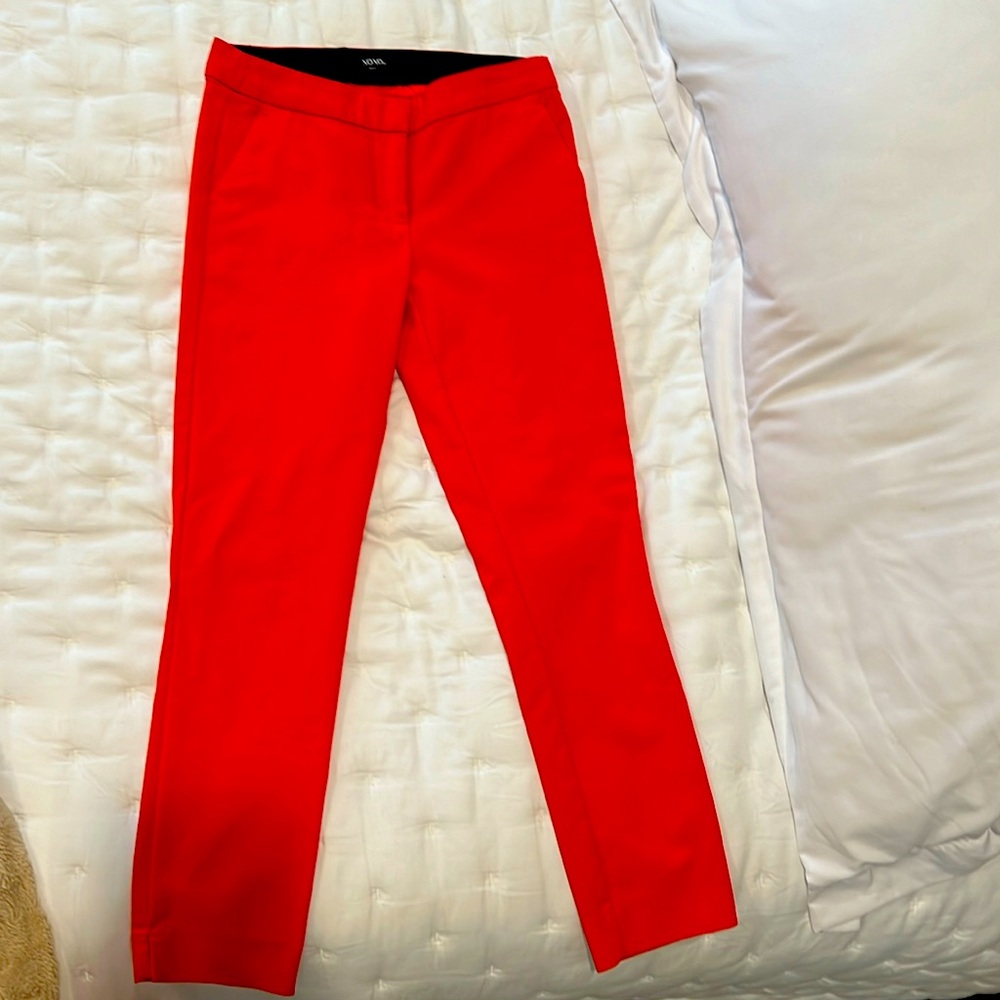 Red cropped pants by XoXo